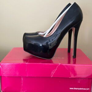 DREAM PAIRS Women's Swan-30 High Heel Platform Dress Pump Shoes - 6.5